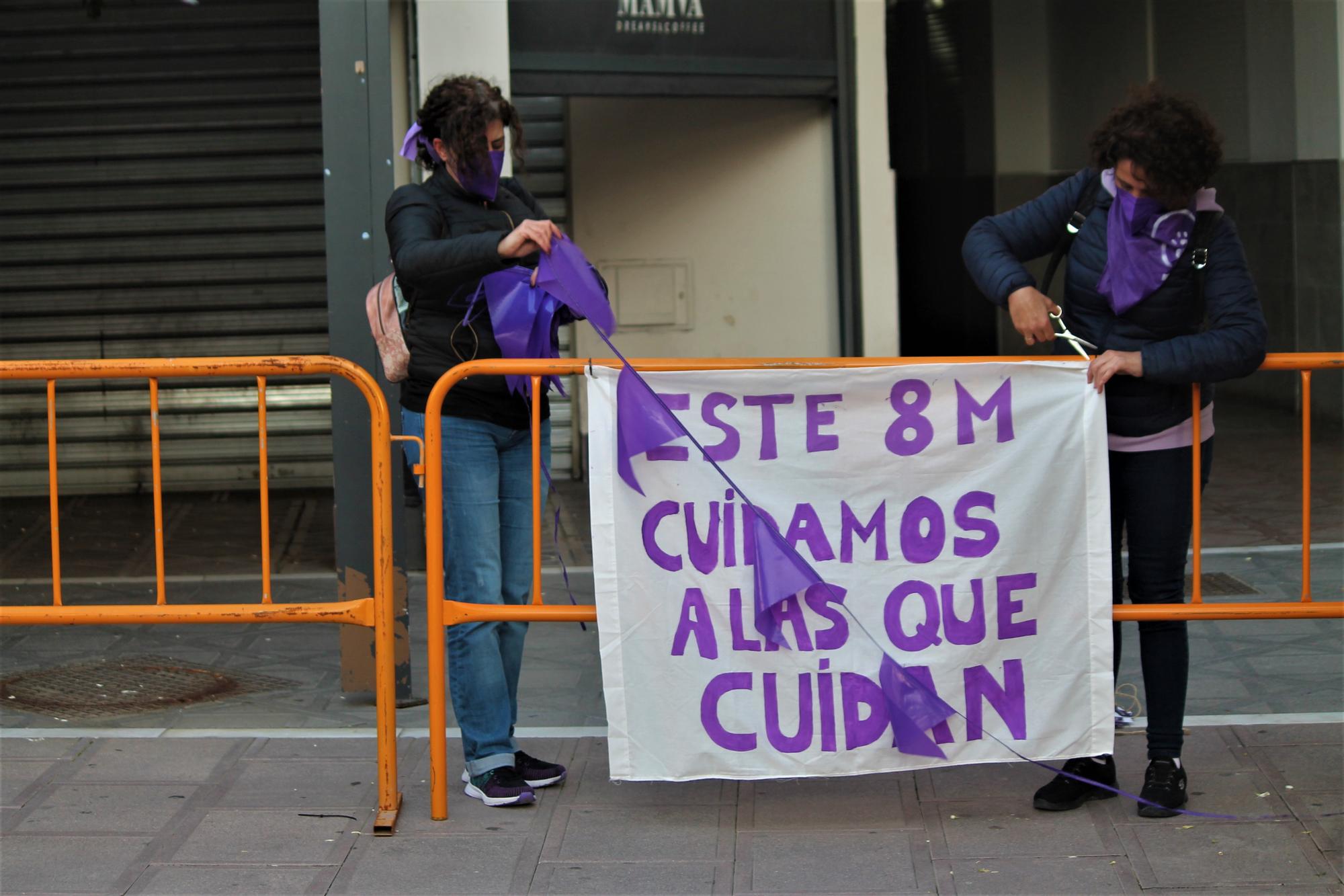 Manifestaciones y concentraciones en Andalucía por motivo del 8M - 17